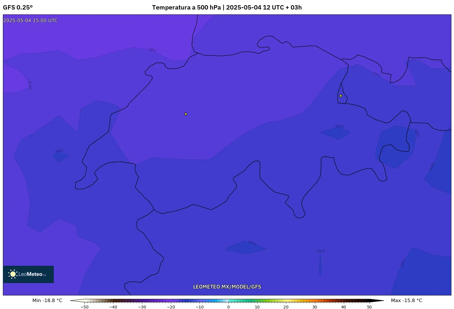 Pronóstico Meteorológico Numérico Gfs