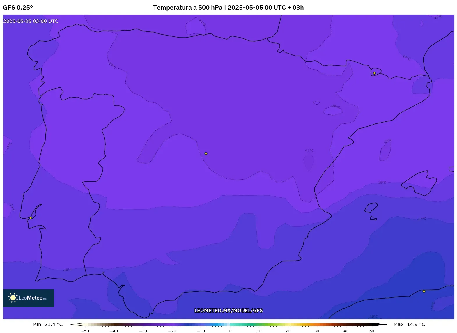 Pronóstico Meteorológico Numérico Gfs