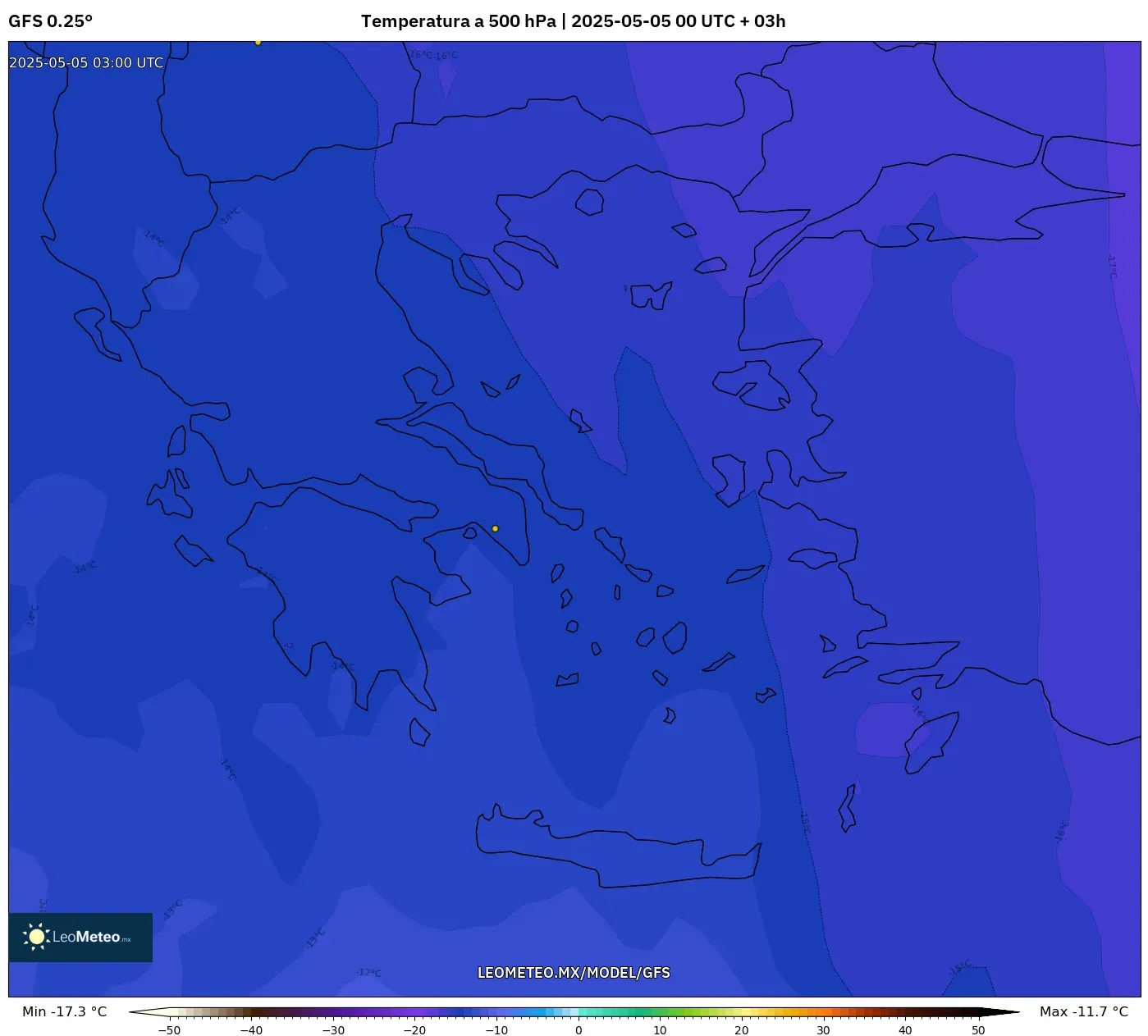 Pronóstico Meteorológico Numérico Gfs