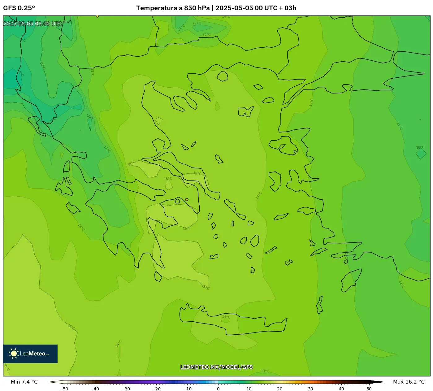 Pronóstico Meteorológico Numérico Gfs
