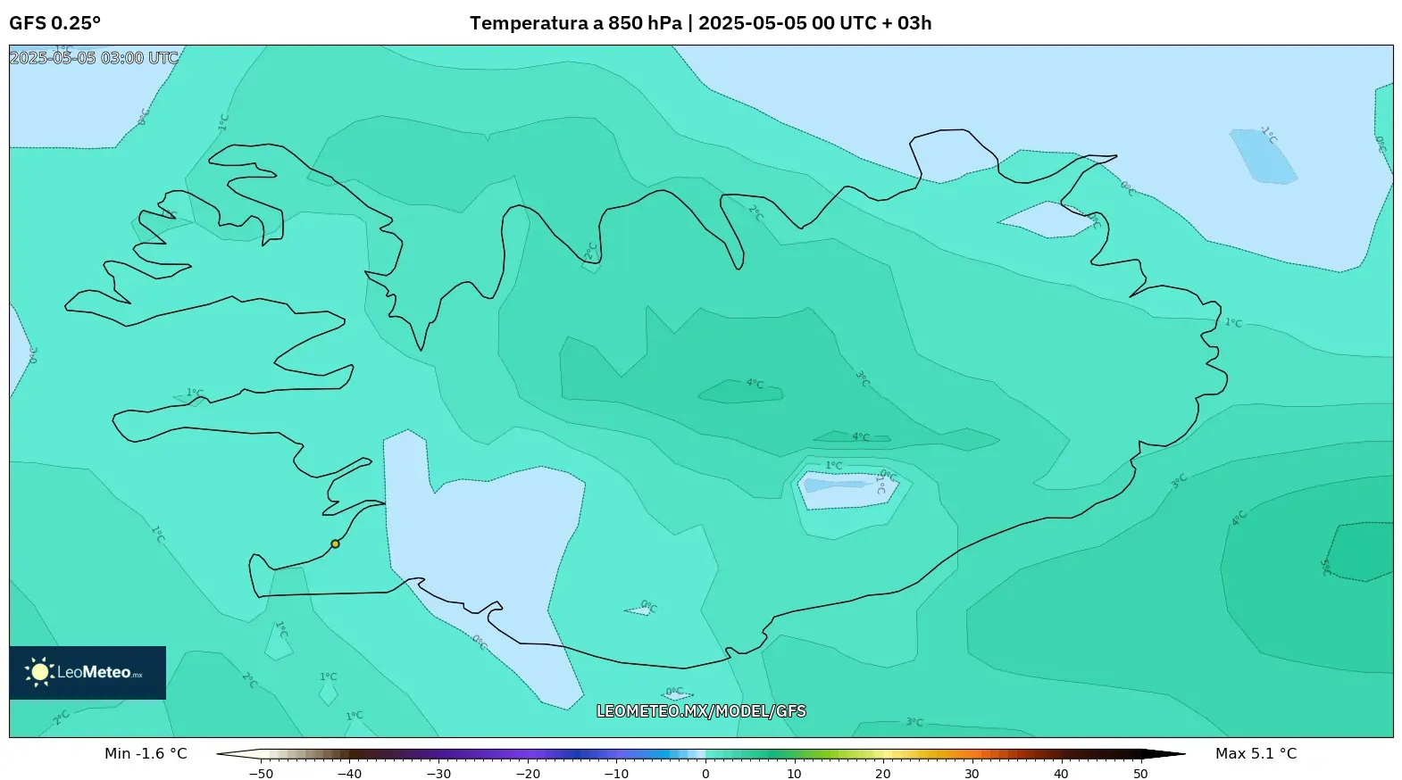 Pronóstico Meteorológico Numérico Gfs