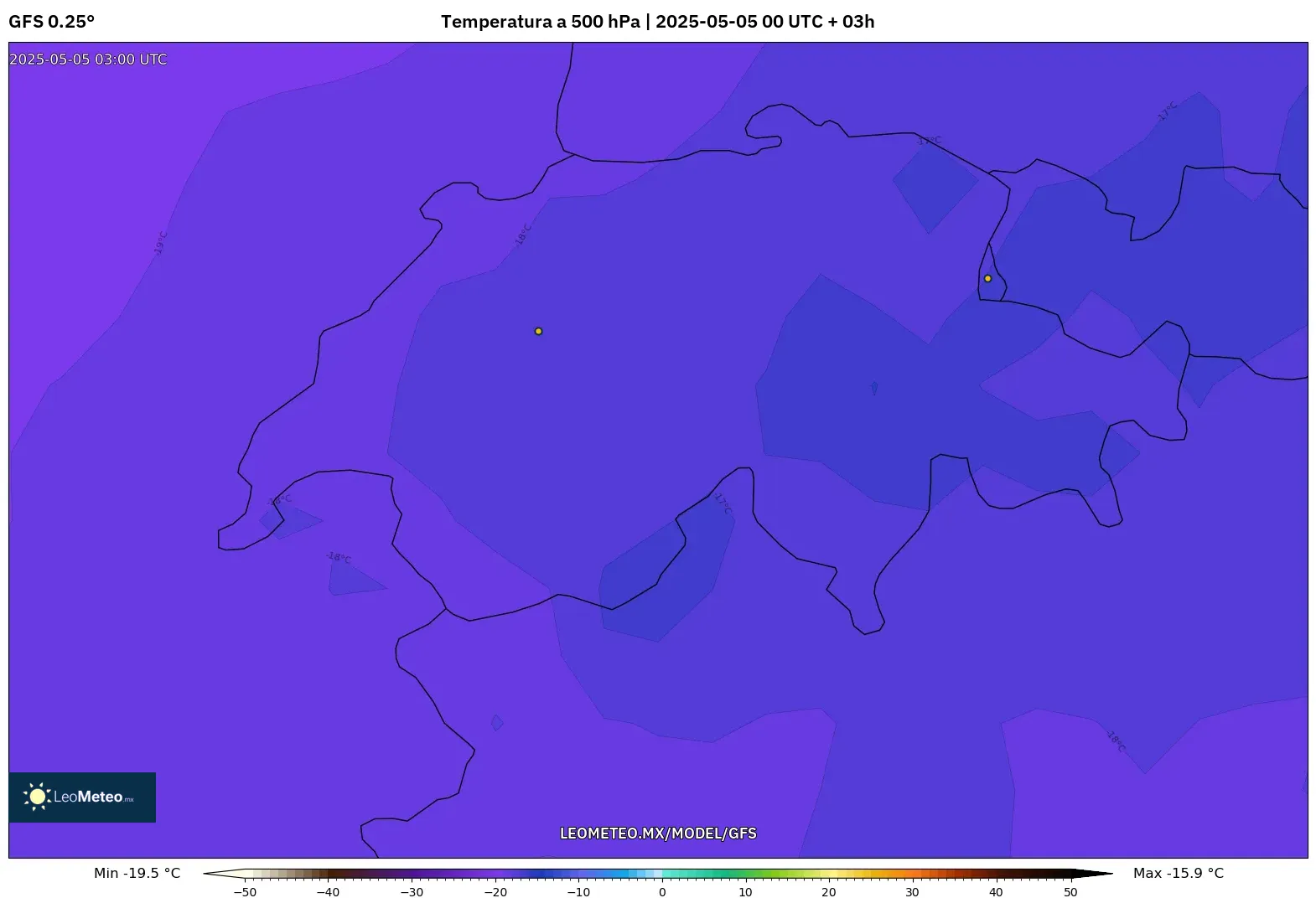 Pronóstico Meteorológico Numérico Gfs