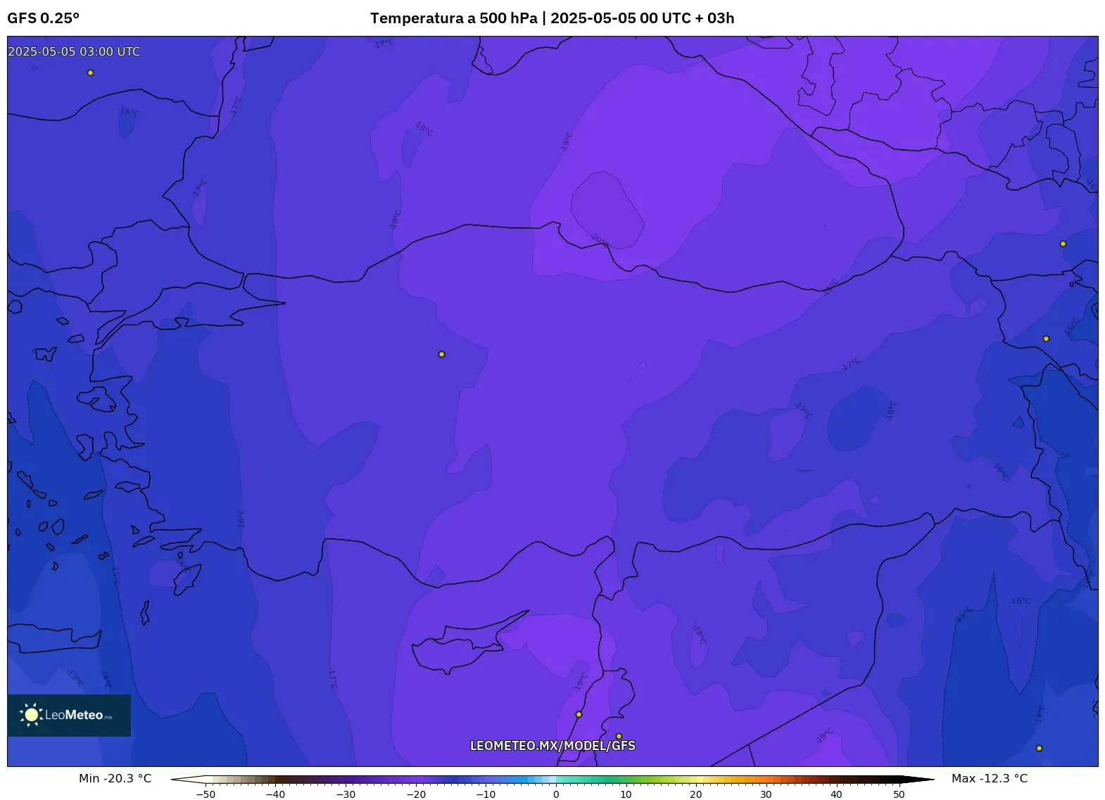 Pronóstico Meteorológico Numérico Gfs