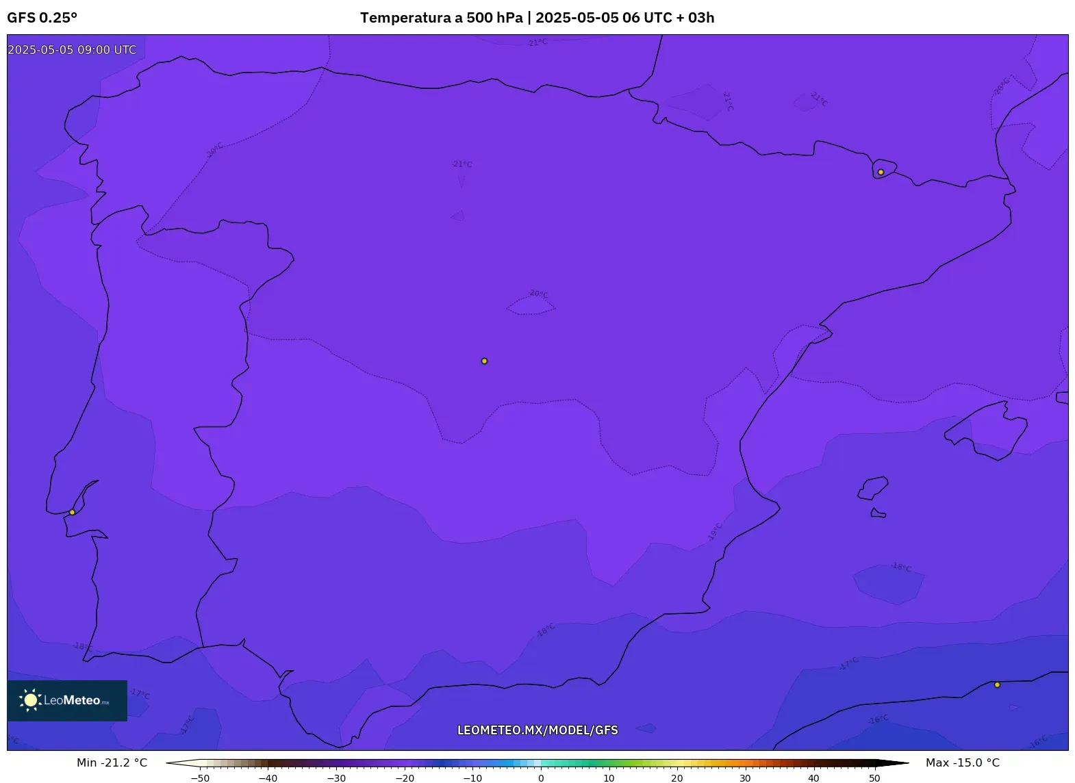 Pronóstico Meteorológico Numérico Gfs