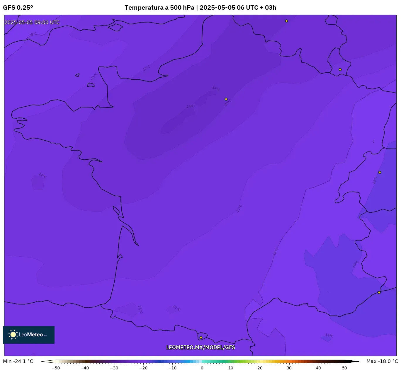Pronóstico Meteorológico Numérico Gfs