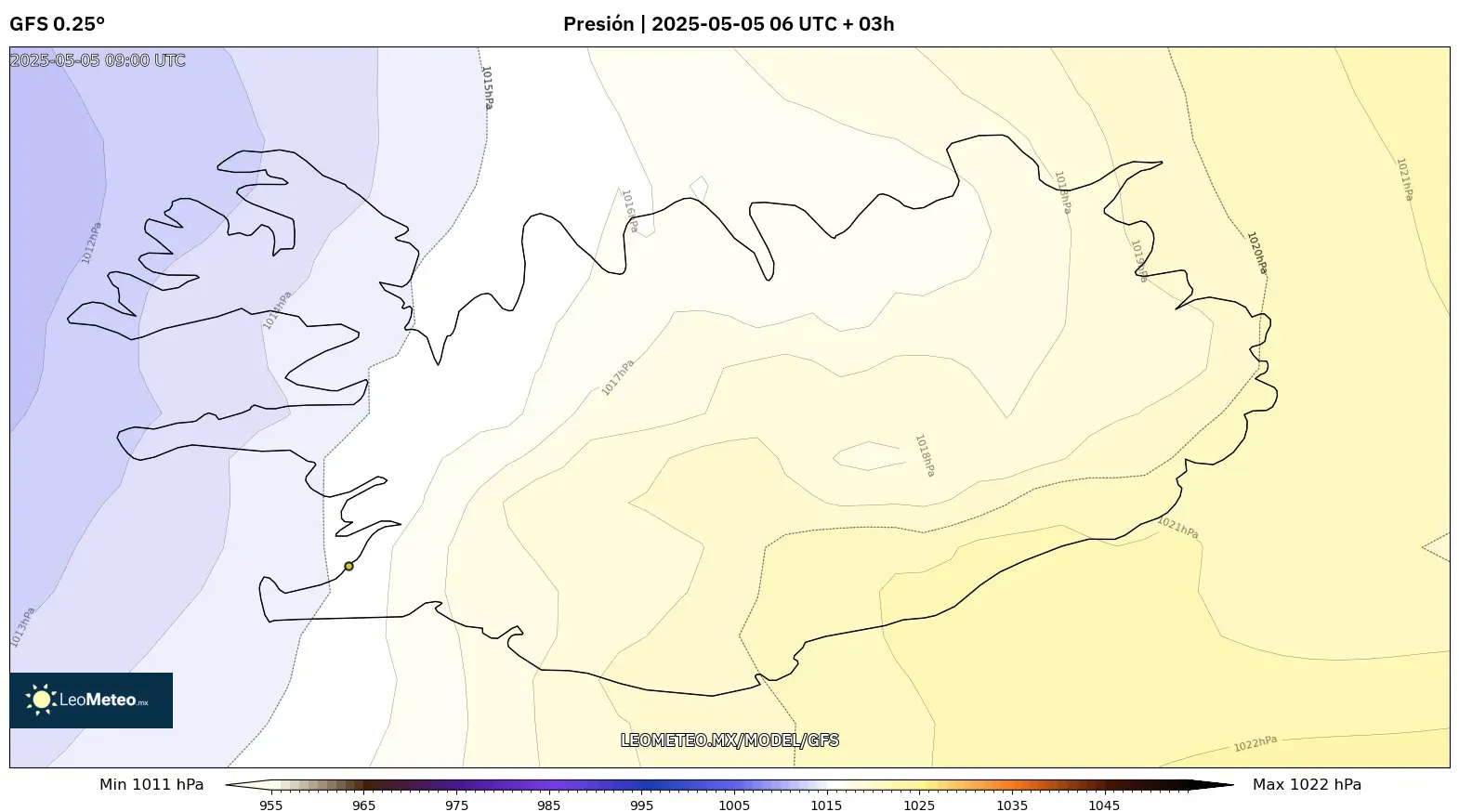 Pronóstico Meteorológico Numérico Gfs