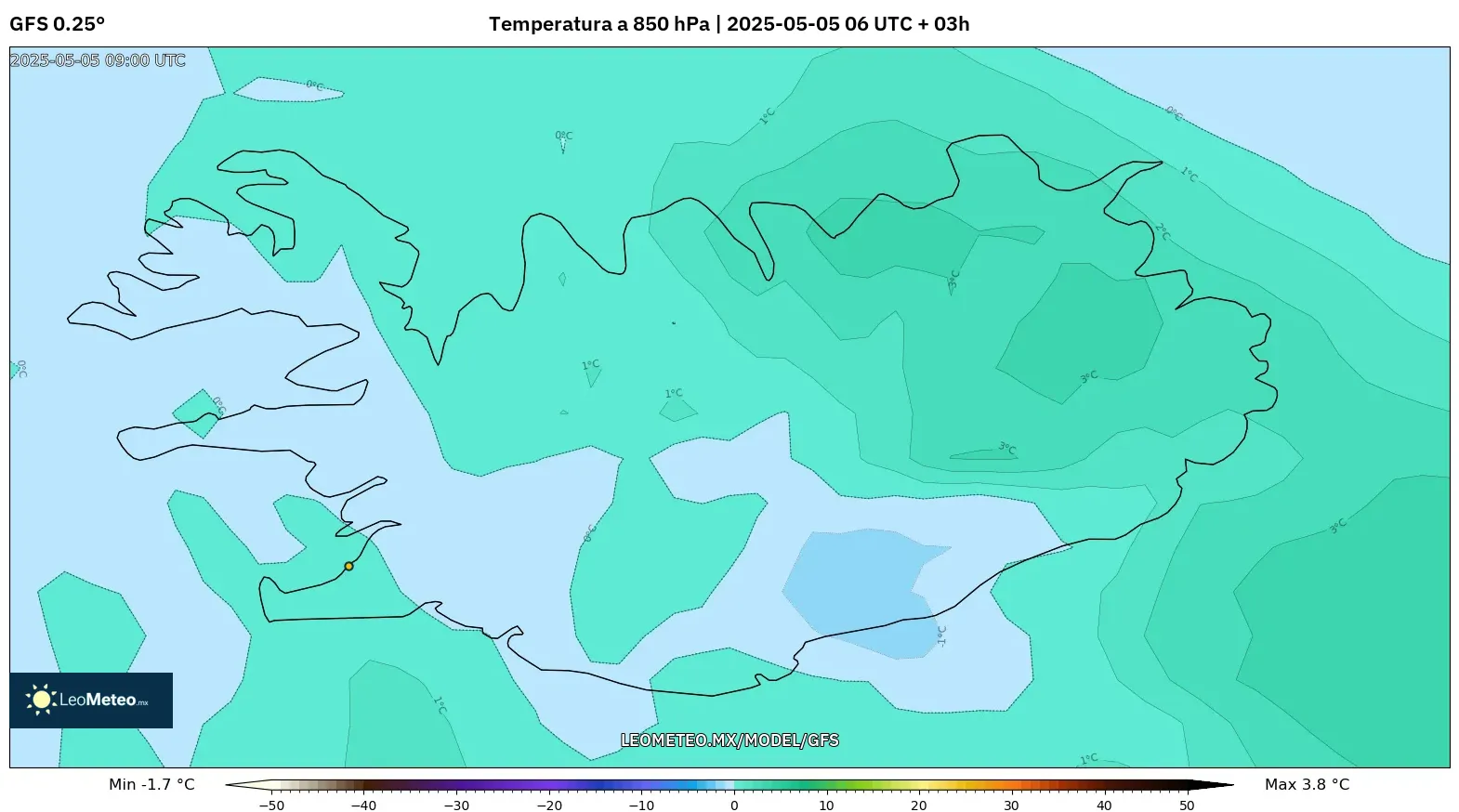 Pronóstico Meteorológico Numérico Gfs