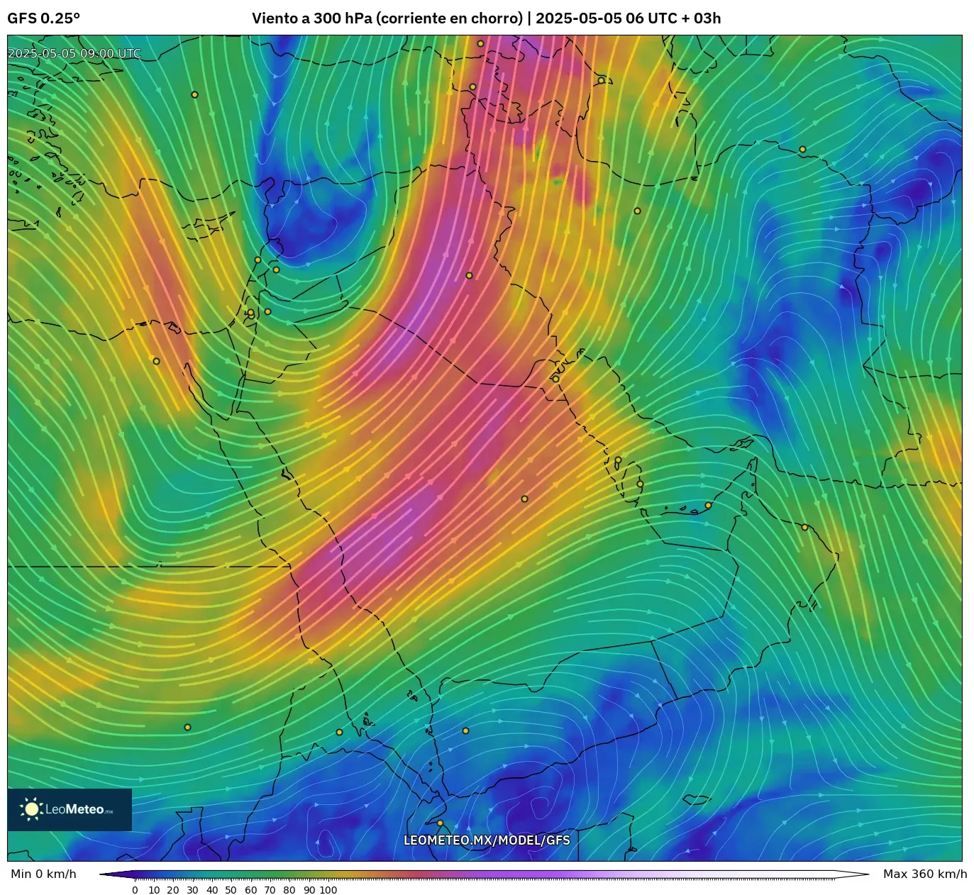 Pronóstico Meteorológico Numérico Gfs