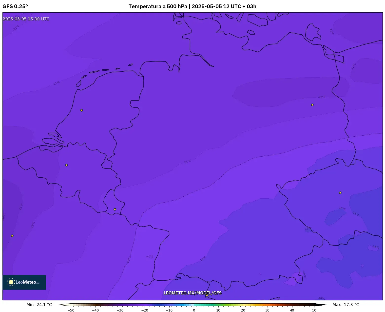 Pronóstico Meteorológico Numérico Gfs