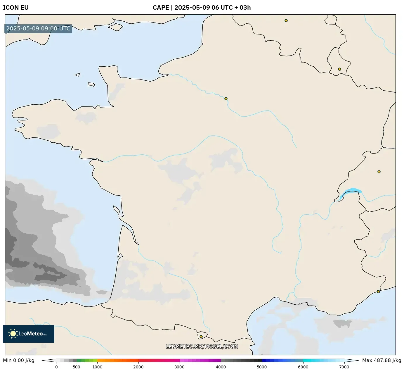 ICON - Francia, CAPE ICON - Francia, CAPE