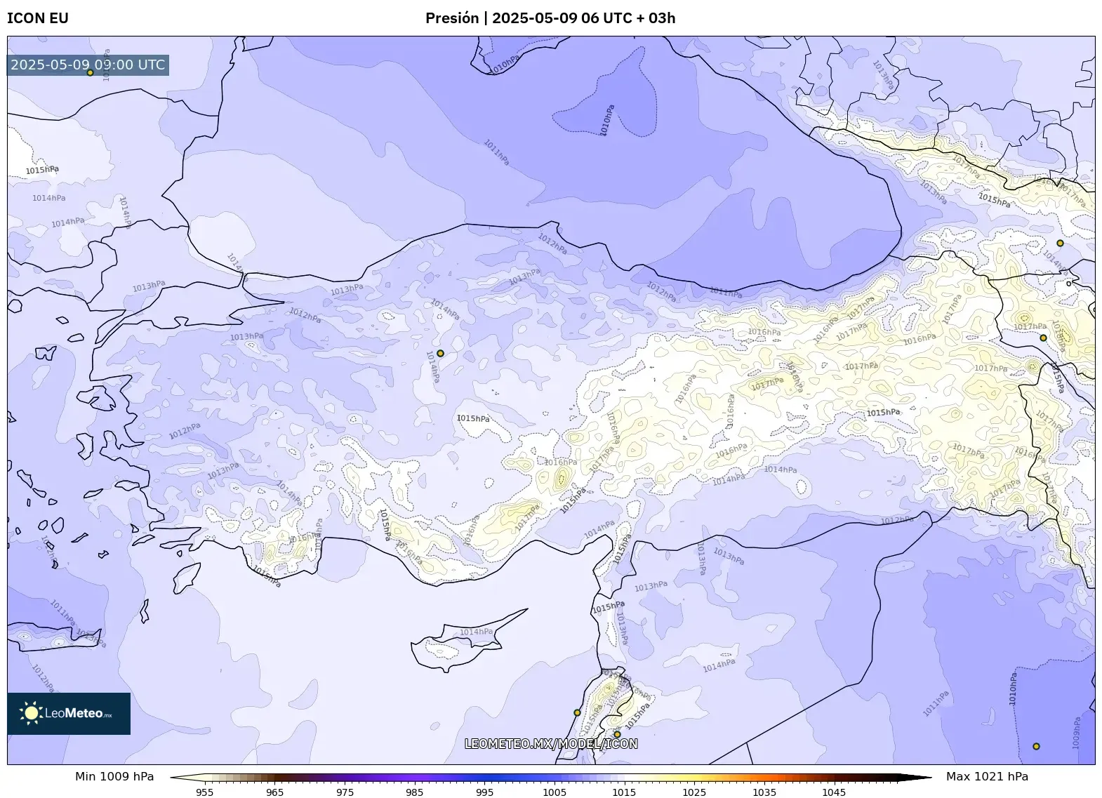 ICON - Turquía, Presión ICON - Turquía, Presión