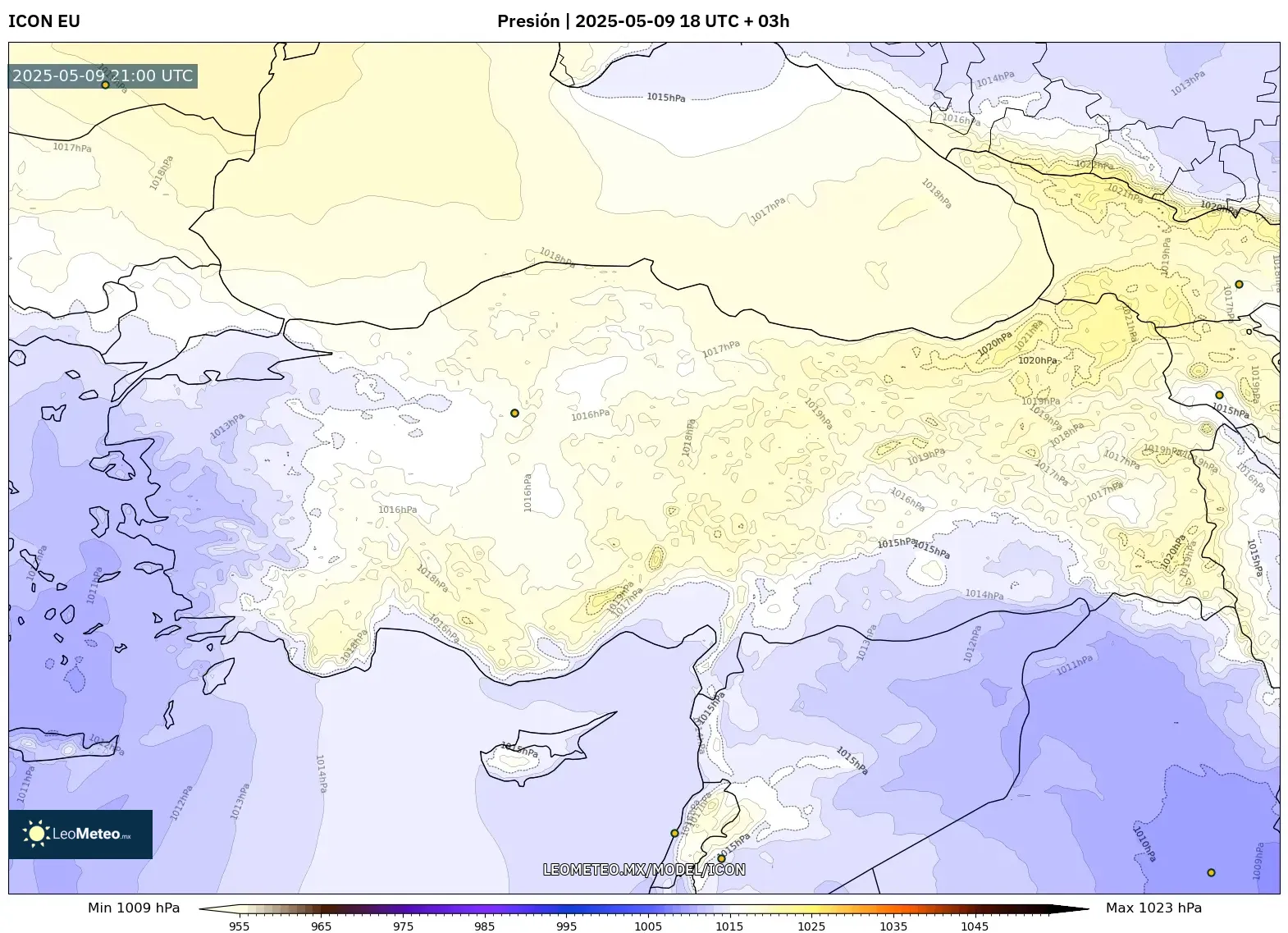 ICON - Turquía, Presión ICON - Turquía, Presión