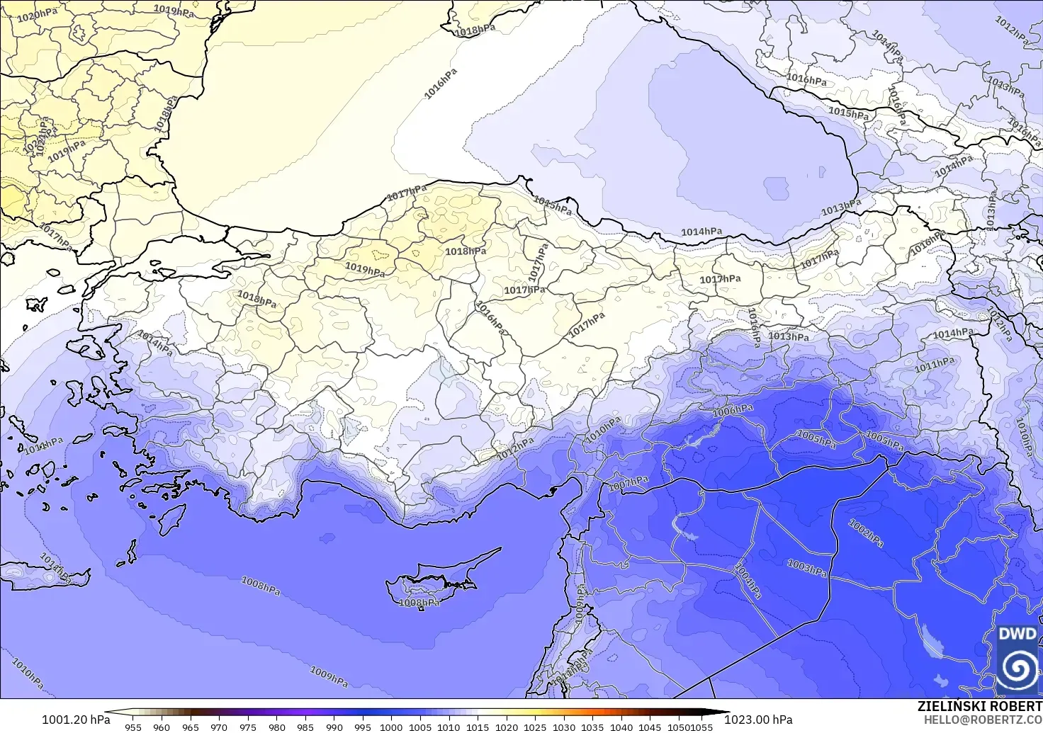 ICON modelo - Turquía, Presión