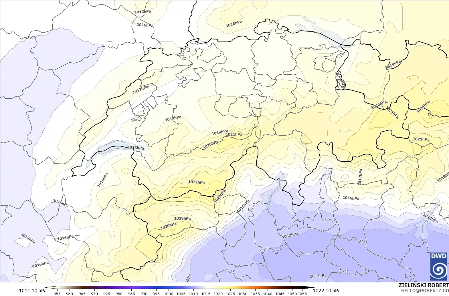ICON modelo - Suiza, Presión