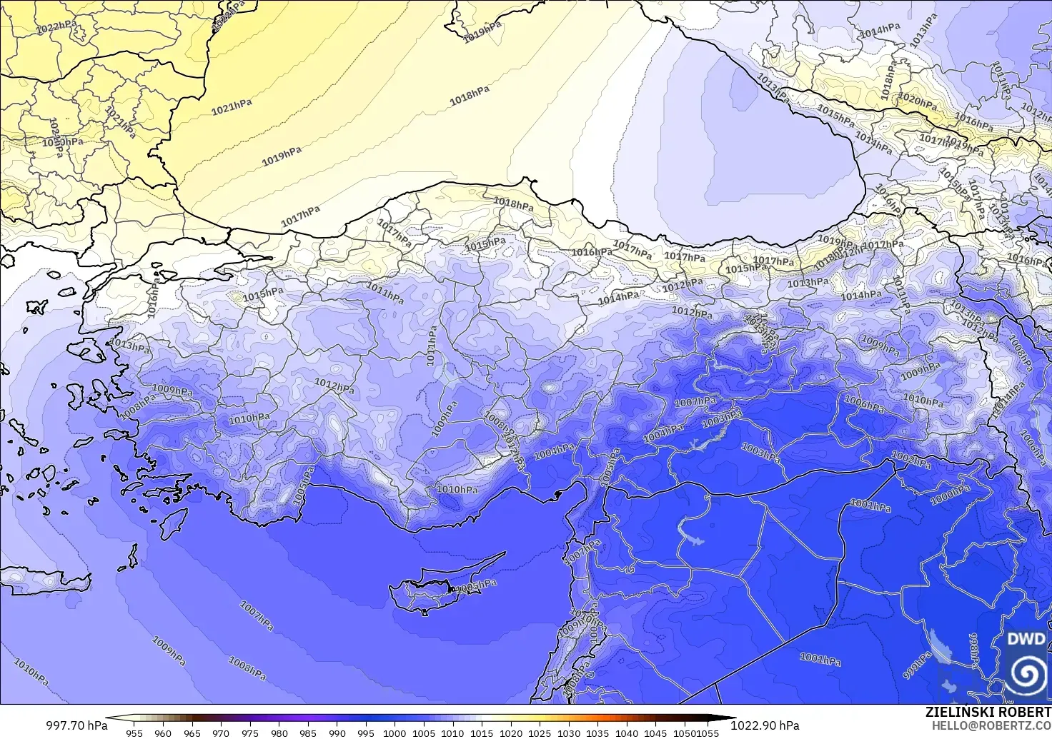 ICON modelo - Turquía, Presión