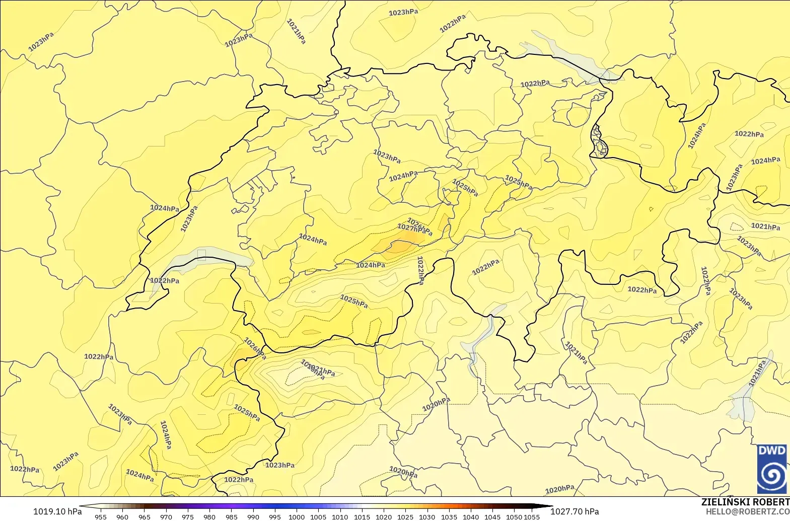 ICON modelo - Suiza, Presión