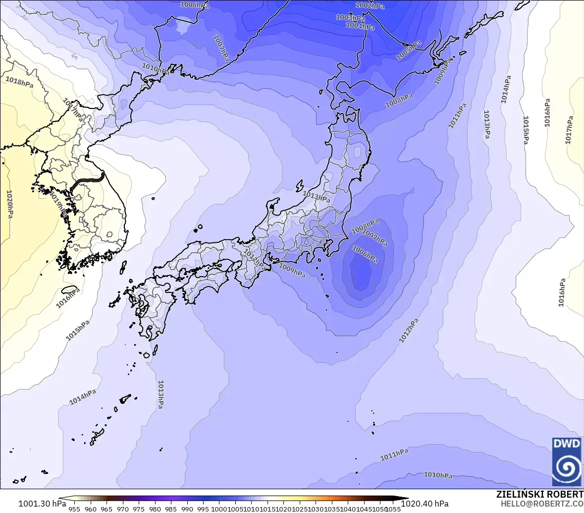 ICON modelo - Japón, Presión