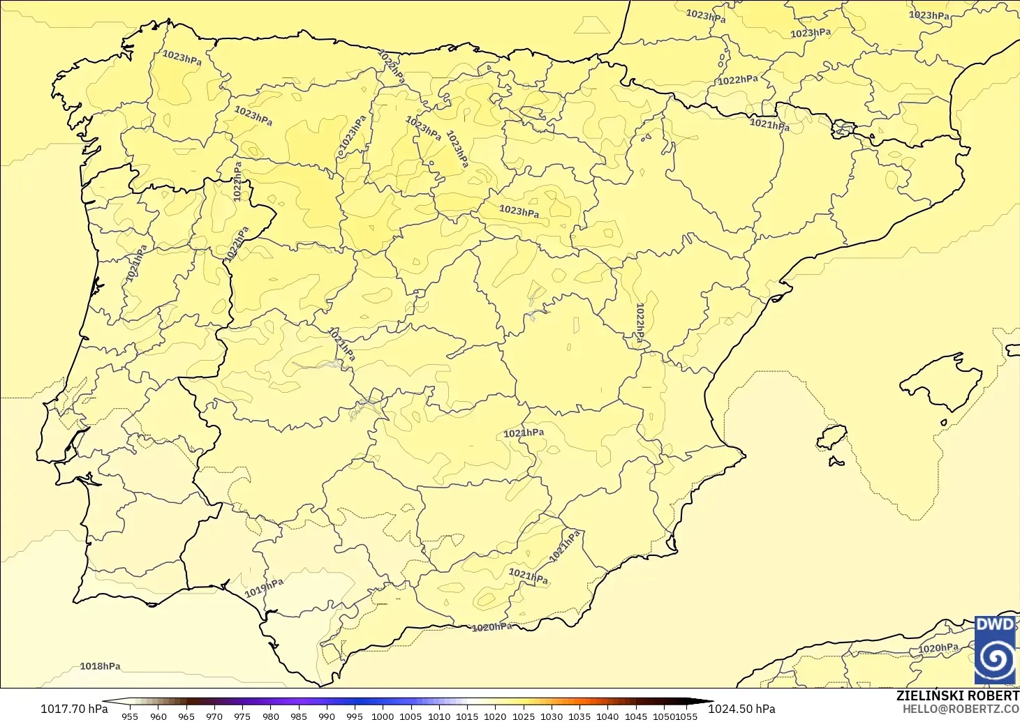 ICON modelo - España, Presión