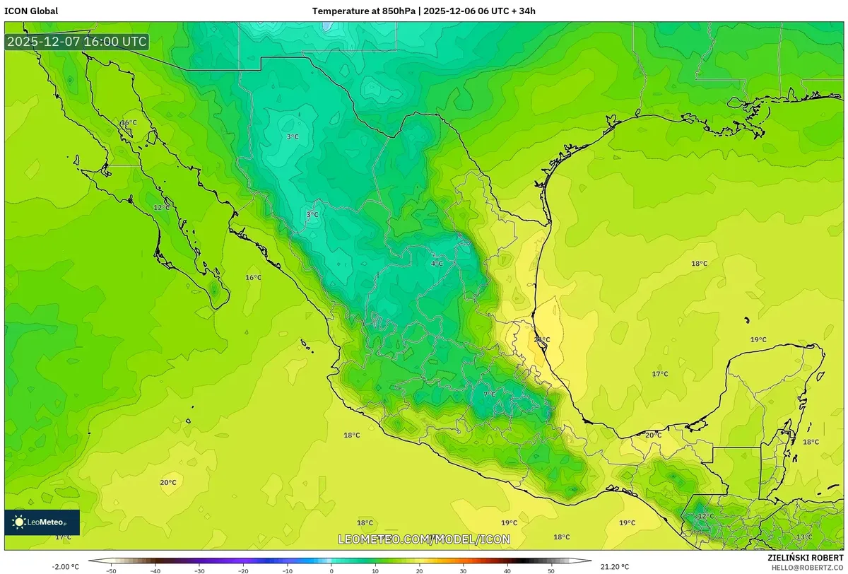 Frente Frío Azota México Central – Lluvia Intensa y Vientos de 100 km/h | 2025-12-06
