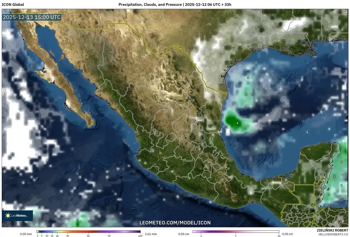 Sunny Morning 2025-12-12: Clear Skies Across Central Mexico – Warm Weather Forecast