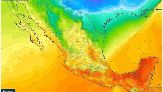 Pronóstico de un Fin de Semana Soleado y Abrasador en México: 24-26 de enero de 2026 – Ola de Calor Tropical y Aviso por Lluvias Aisladas