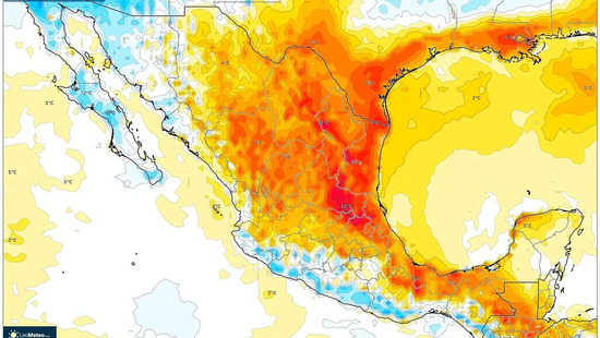 Calor récord de hasta 37°C en el noreste el viernes antes de un marcado descenso a 16°C el domingo; el anticiclón deja tiempo seco y estable con contrastes regionales — Pronóstico del fin de semana: 20-22 de febrero de 2026