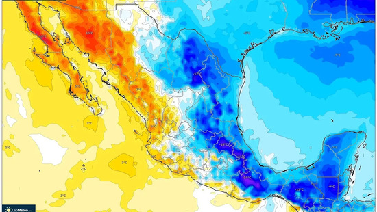Mantente hidratado mientras el calor sube por encima de lo normal. El alto presión deja días soleados y secos con máximas de hasta 36°C — Próxima semana: 23 de febrero-01 de marzo de 2026