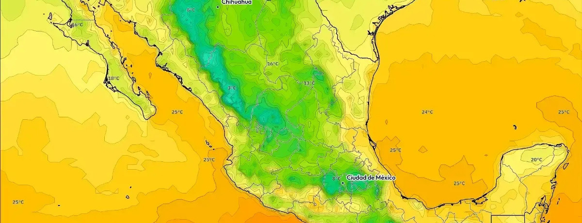 Ola de calor se afianza en el centro y sur con chubascos en el noroeste — Pronóstico para el fin de semana: 10-12 de abril de 2026