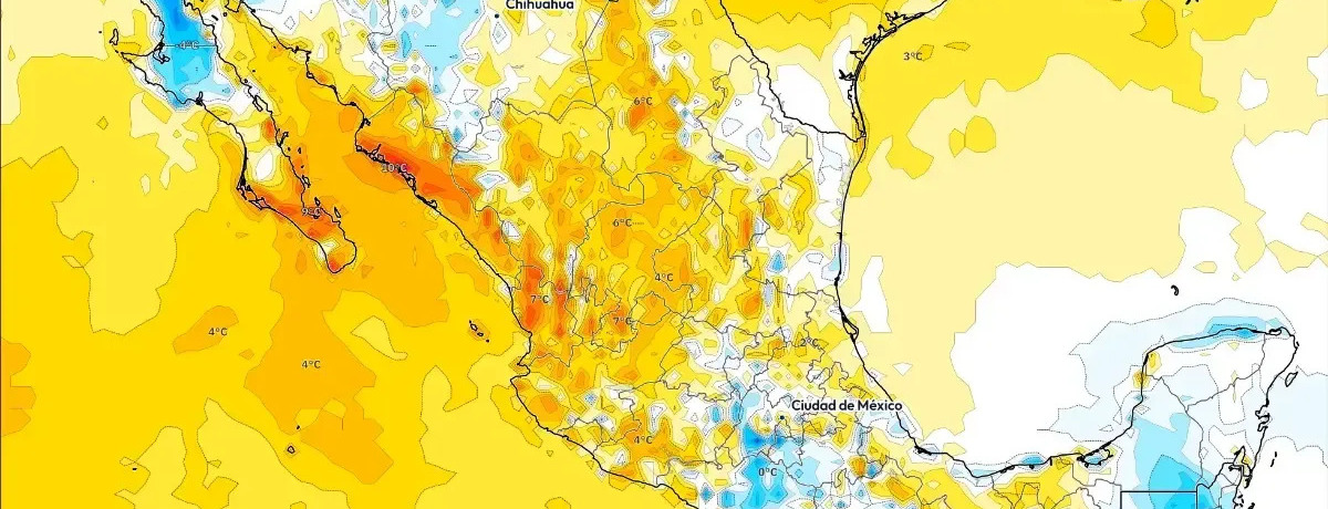 Tiempo seco y estable dispara el calor en el centro y sur del país — Semana del 13 al 19 de abril de 2026