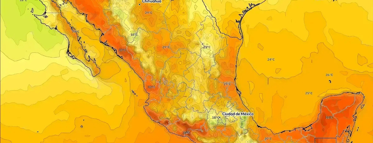 Temperaturas sofocantes en el interior alcanzan los bajos 40°C en un fin de semana mayormente seco — Pronóstico para el fin de semana: 24-26 de abril de 2026