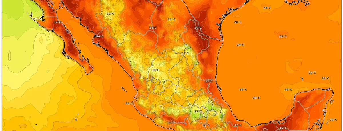 México bajo contrastes extremos: lluvias torrenciales y calor sofocante esta semana