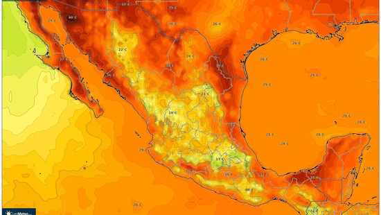 México bajo contrastes extremos: lluvias torrenciales y calor sofocante esta semana