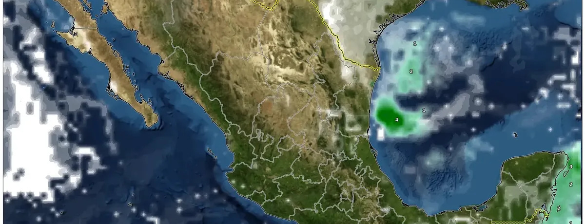 Tormenta tropical deja 25 mm de lluvia en Cancún – Pronóstico del tiempo para el 13 de diciembre de 2025: norte soleado, sureste lluvioso en todo México