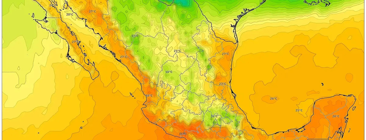 Ola de calor azota el centro de México el 14 de diciembre de 2025 – temperaturas récord, tormentas repentinas y riesgo de inundaciones
