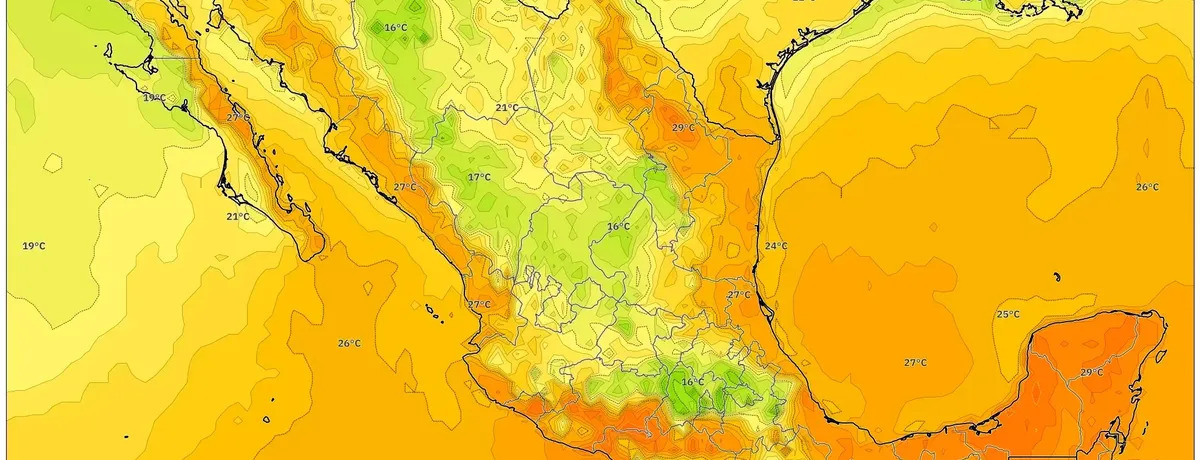 Abrasador calor de 32 °C para el 18 de diciembre de 2025