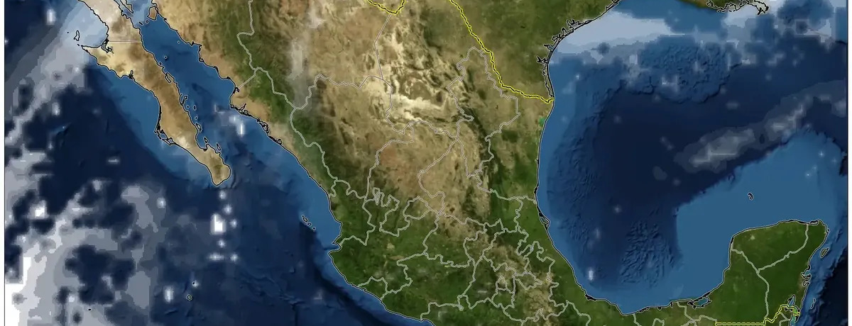 México se calienta bajo cielos despejados el 4 de enero de 2026 – Máximas vespertinas y breves lluvias en el sureste