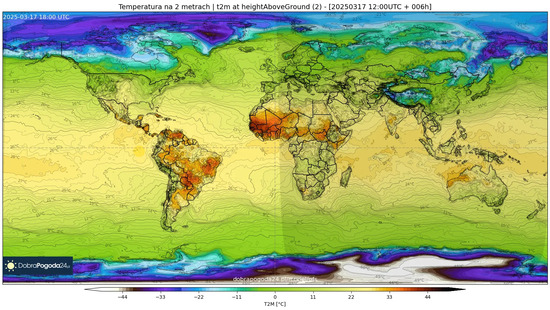 Pronóstico del Clima para el 17 de marzo de 2025