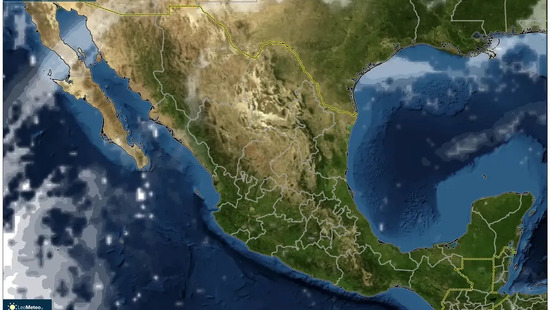 México se calienta bajo cielos despejados el 4 de enero de 2026 – Máximas vespertinas y breves lluvias en el sureste