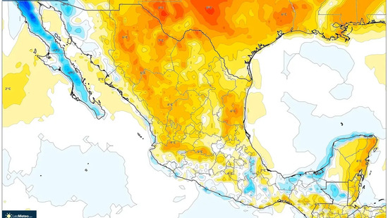 Chubascos aislados en el noroeste de hasta 29 mm podrían mojar carreteras y rachas de hasta 39 km/h; el dominio del anticiclón deja un ambiente mayormente seco y cálido con máximas de 30-35°C — Próxima semana: 16-22 de febrero de 2026