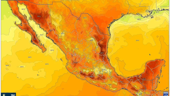 Tardes muy calurosas elevan el riesgo de estrés por calor; temperaturas por encima de lo normal se disparan a los 30 y tantos °C bajo cielos despejados — Pronóstico para el fin de semana: 27 de febrero-1 de marzo de 2026