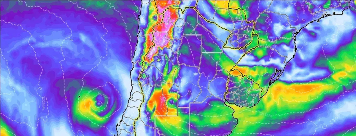 Las ráfagas alcanzarán 98 km/h para el fin de semana. La lluvia fuerte empapará el noroeste. El frío se instalará en las montañas.